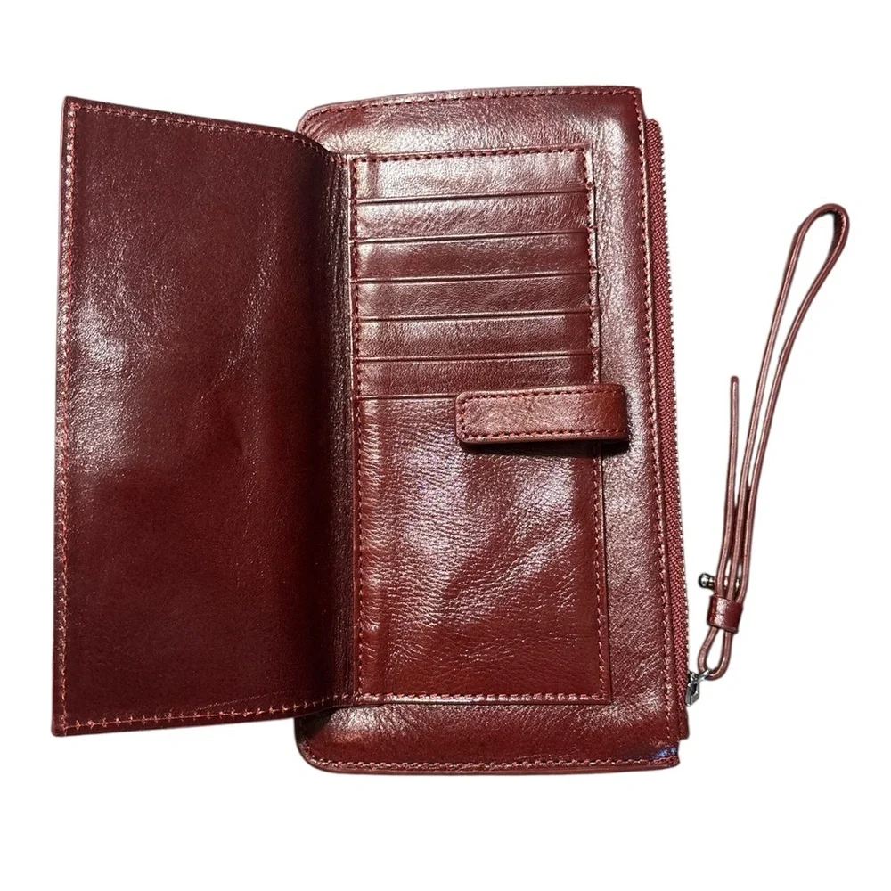 Wilson’s Leather Clutch‎ Wristlet Wallet - Picture 4 of 6